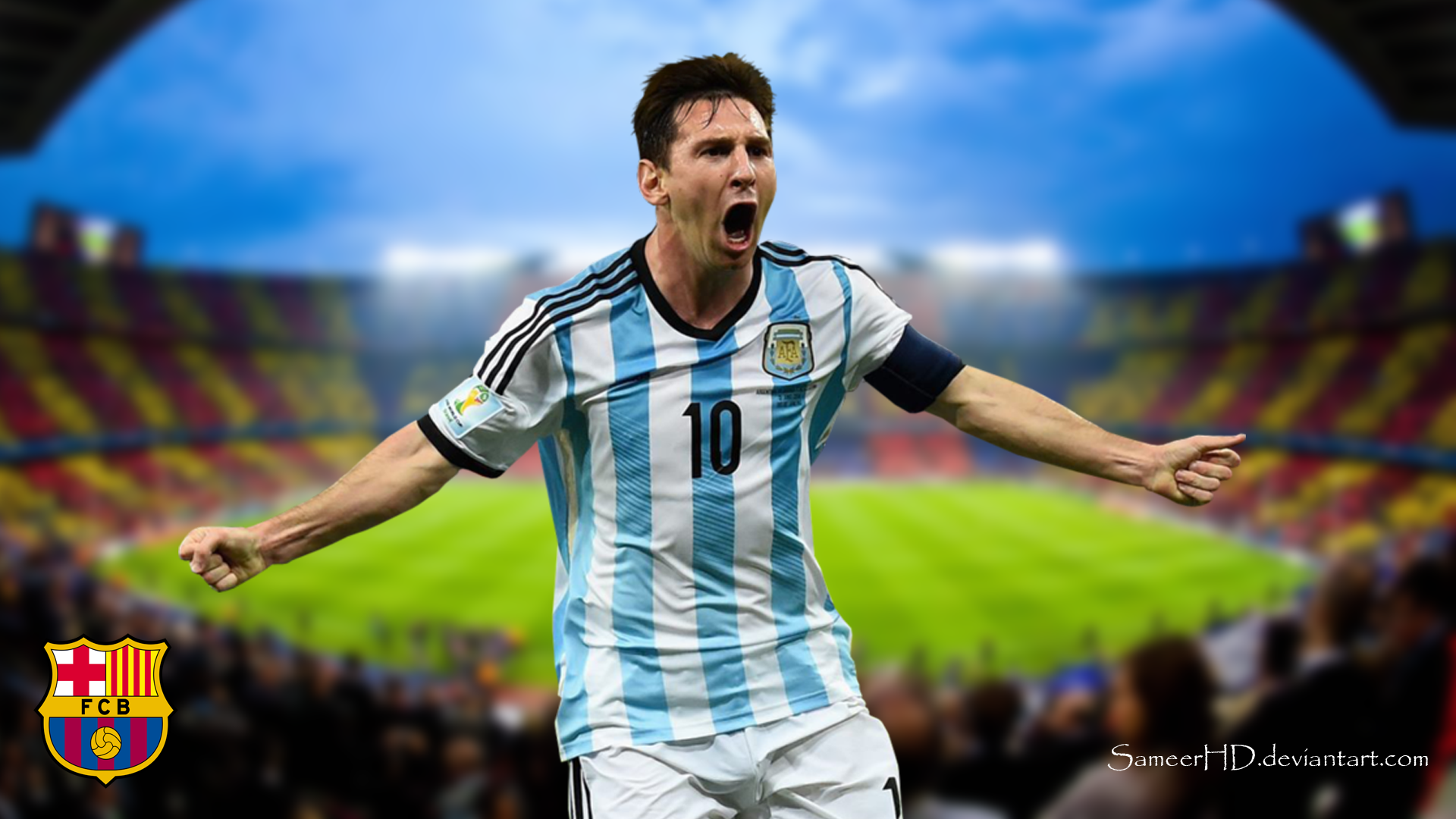 Lionel Messi Fc Barcelona Wallpaper