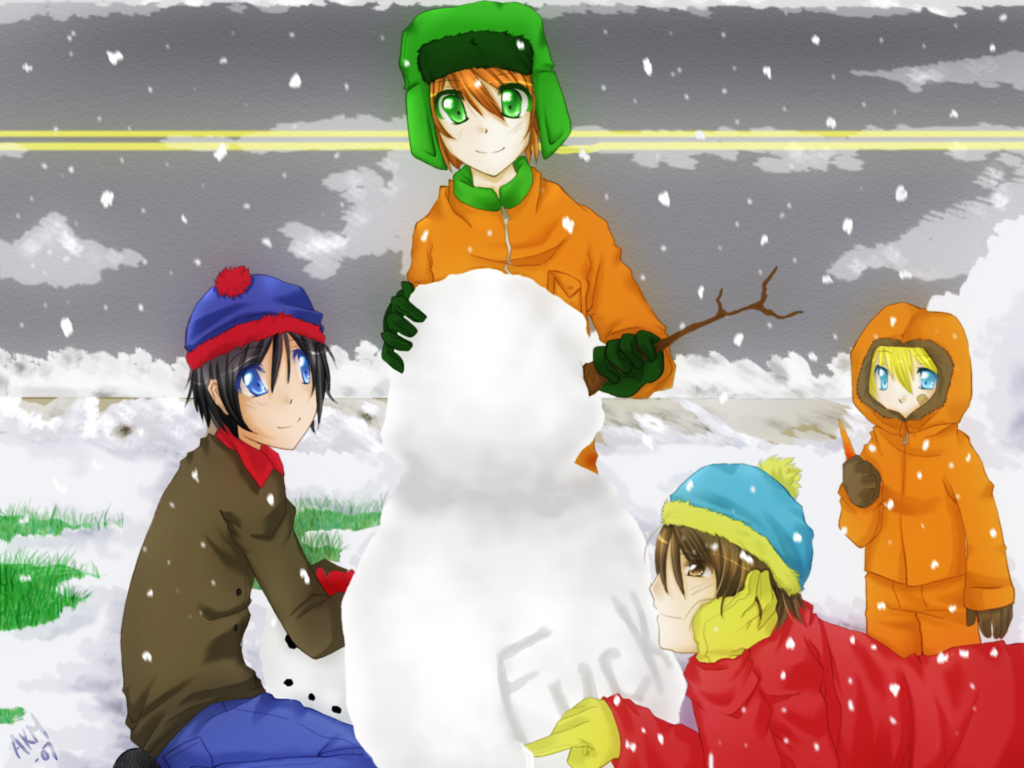 South Park: Snowman by SlothGirl on DeviantArt