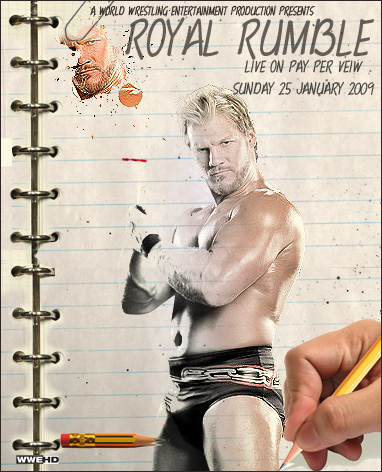 WWE Royal Rumble 2009 poster by Y2JGFX