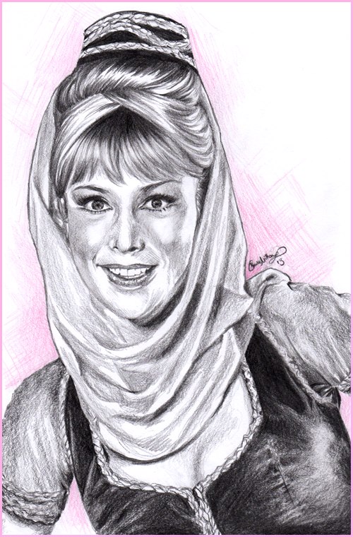 i dream of jeannie coloring pages - photo #13