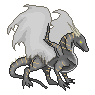 Dragon Icon Silver Stripe by RavensMourn