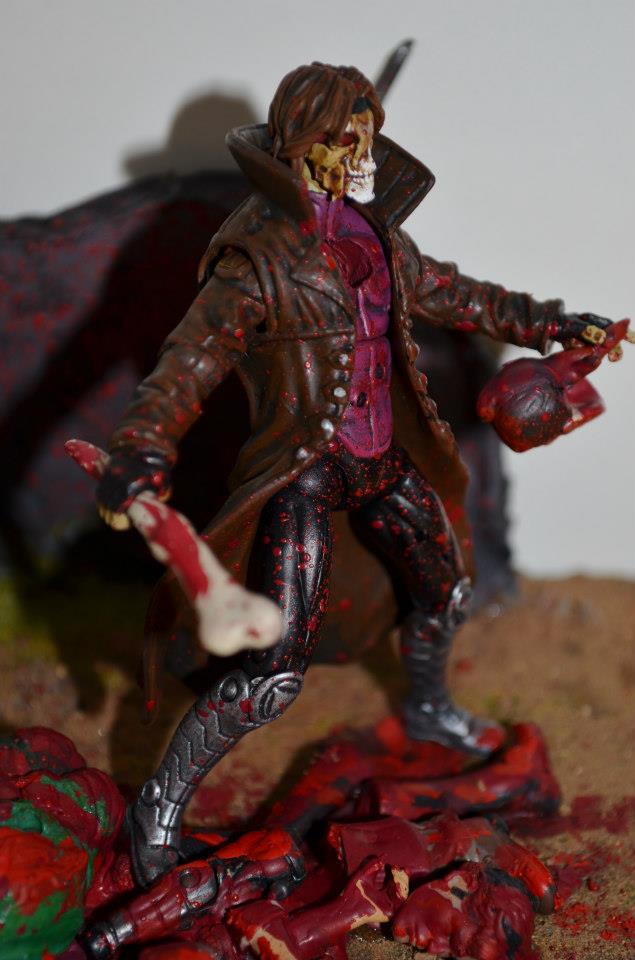 Custom Marvel 'Zombie Gambit' figure by Chillz1980 on