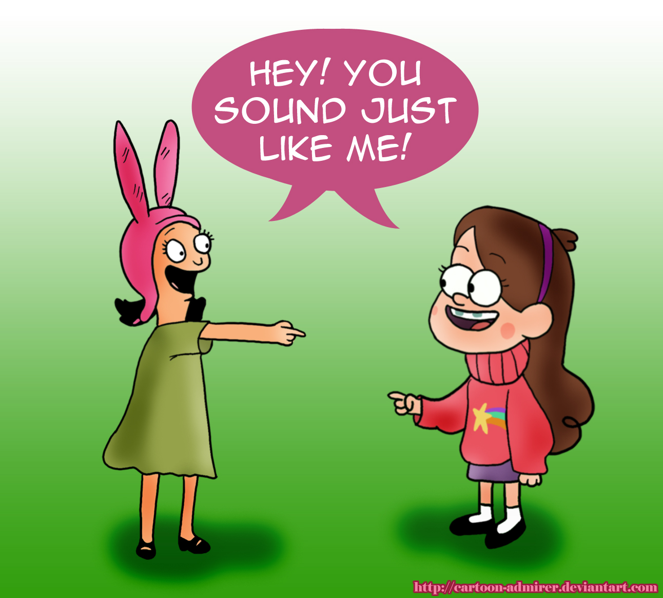 Louise and Mabel by Cartoon-Admirer on DeviantArt