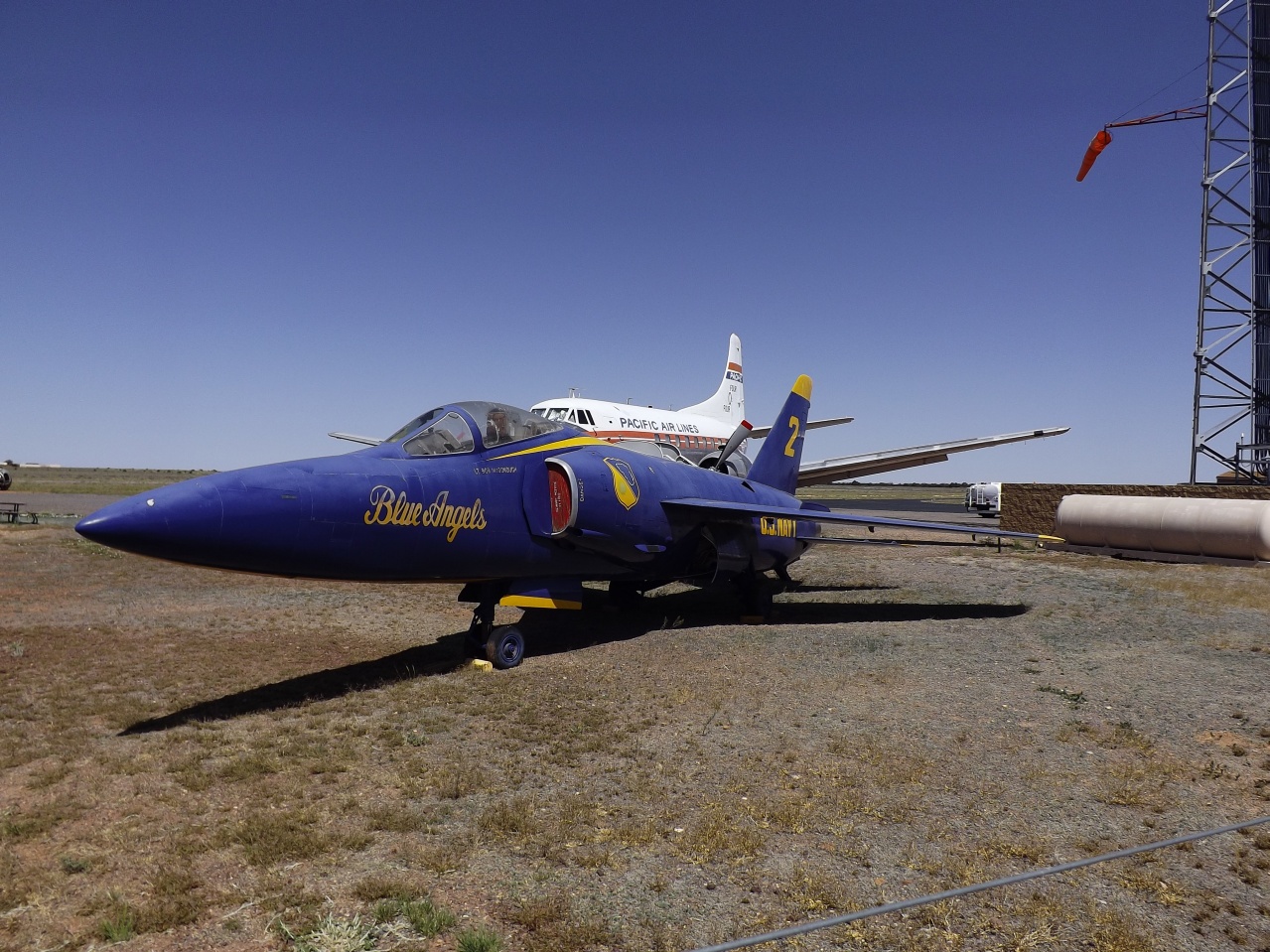 Aircraft boneyard  near Flagstaff, AZ by mehorshiboo on 