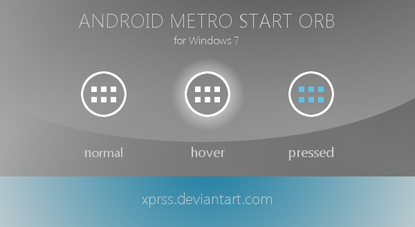 Windows 8 Metro Start Orb