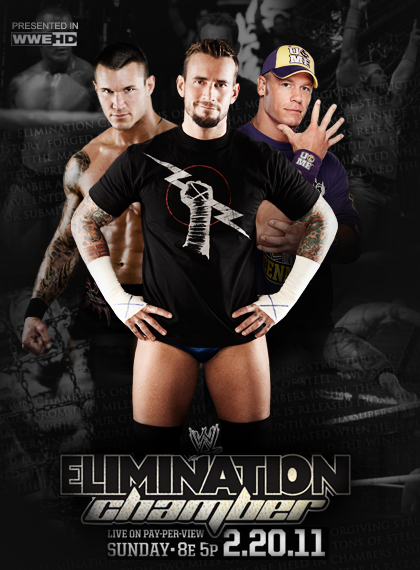 WWE ELIMINATION CHAMBER POSTER by EnigmaZzZ