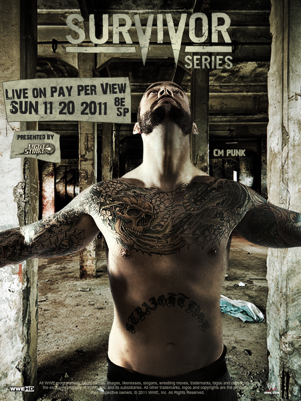 WWE Survivor Series 2011 Poster by MattiaZingale