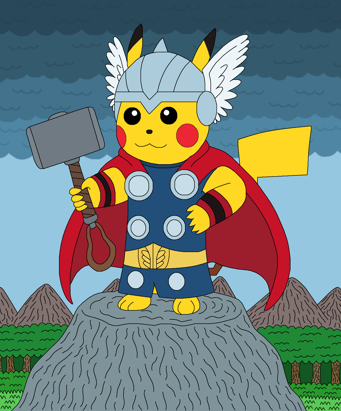 pikachu_as_thor__the_god_of_thunder_by_m