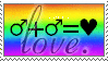 'Love' Stamp by iReallyWish