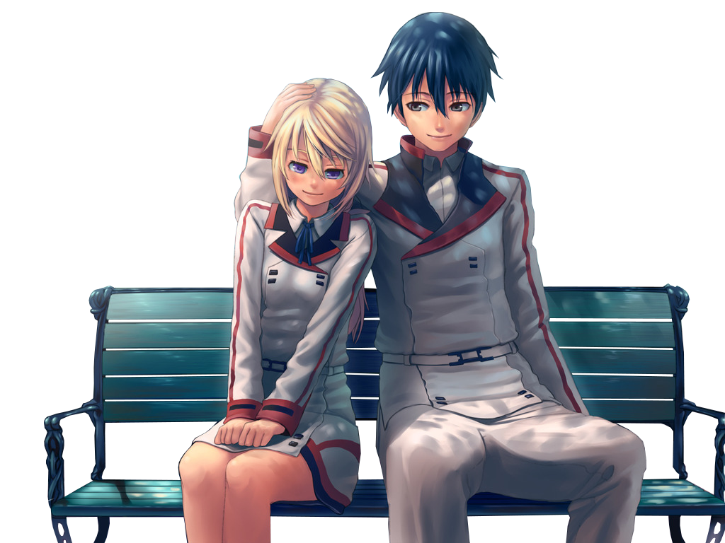 anime couple render by animerenders98 d9c9tha