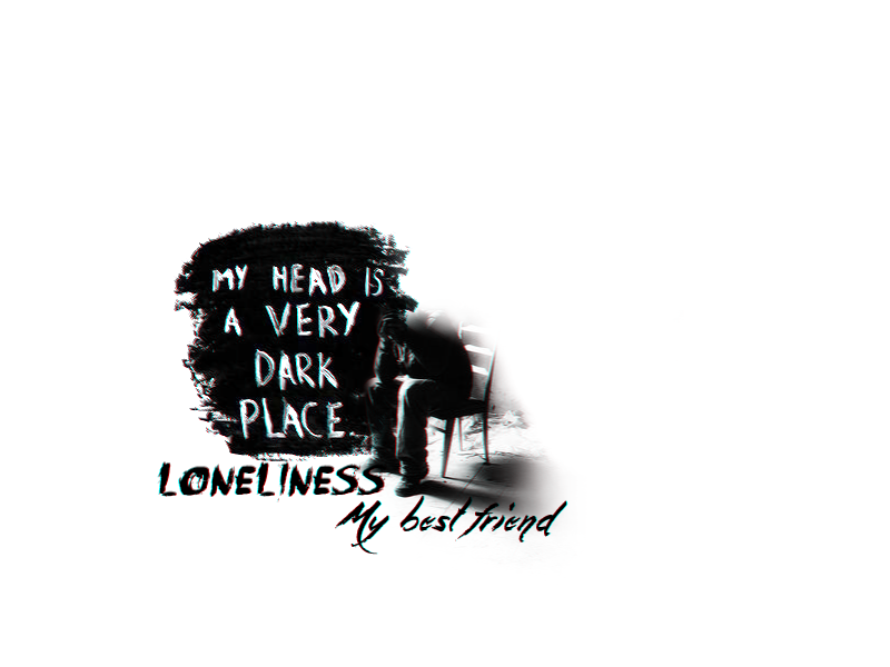 loneliness_my_best_friend_by_izaya97-d8s1no5