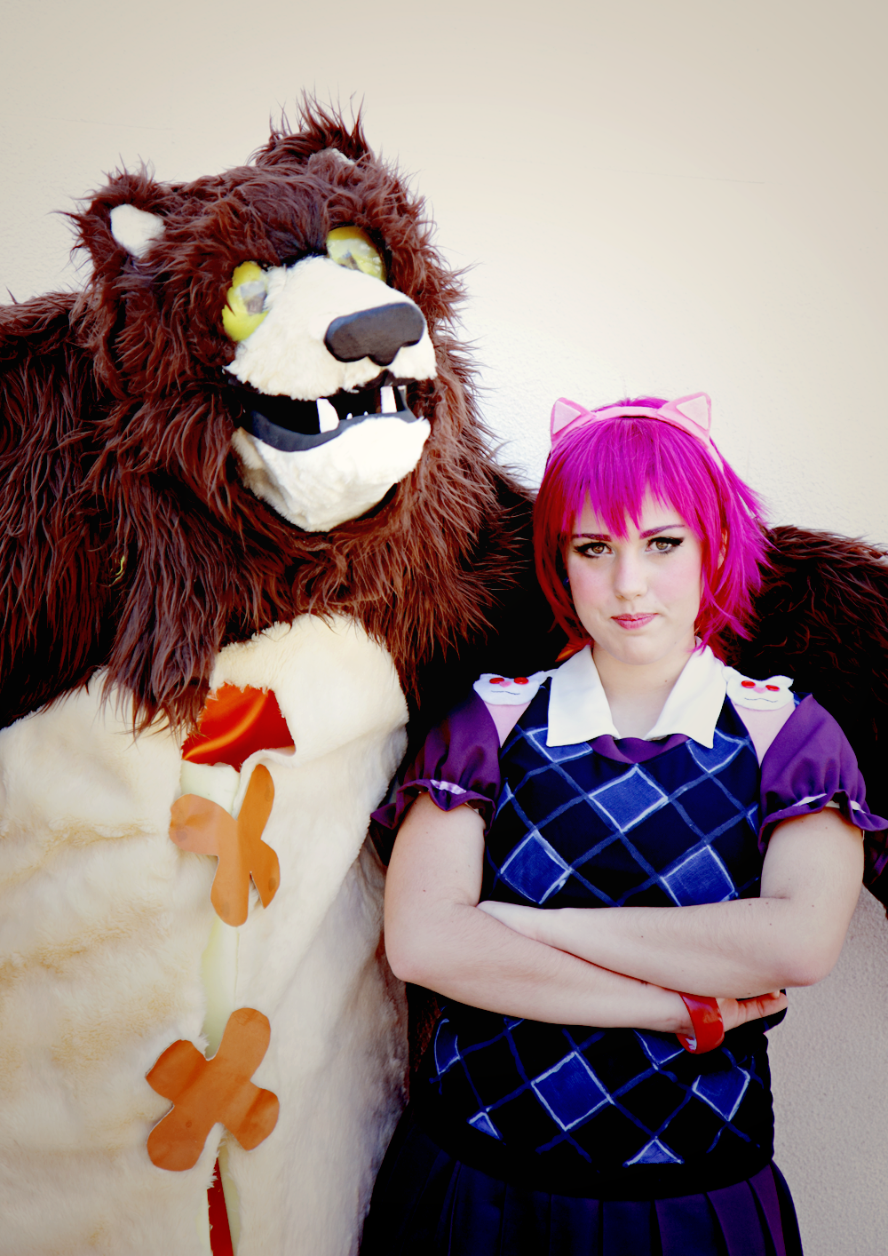 Annie and tibbers cosplay