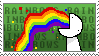 Puke Rainbows stamp by Cake4444