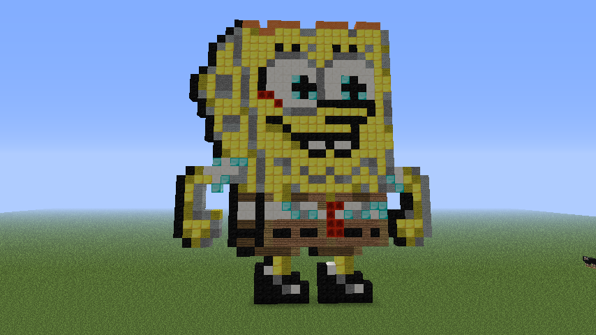 spongebob_in_minecraft_by_thenoahguy1-d6