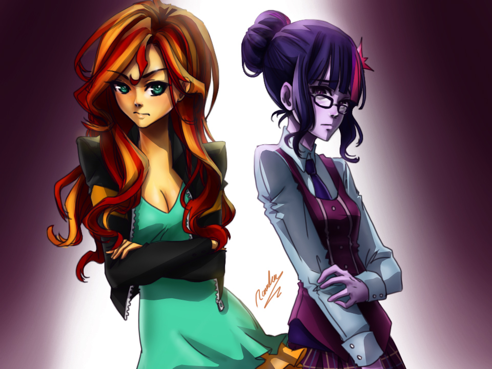 sunset_shimmer_and_twilight_sparkle_by_rawder_beoluve-d9q39yw.jpg