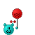 Pundloo and a love-ly balloon