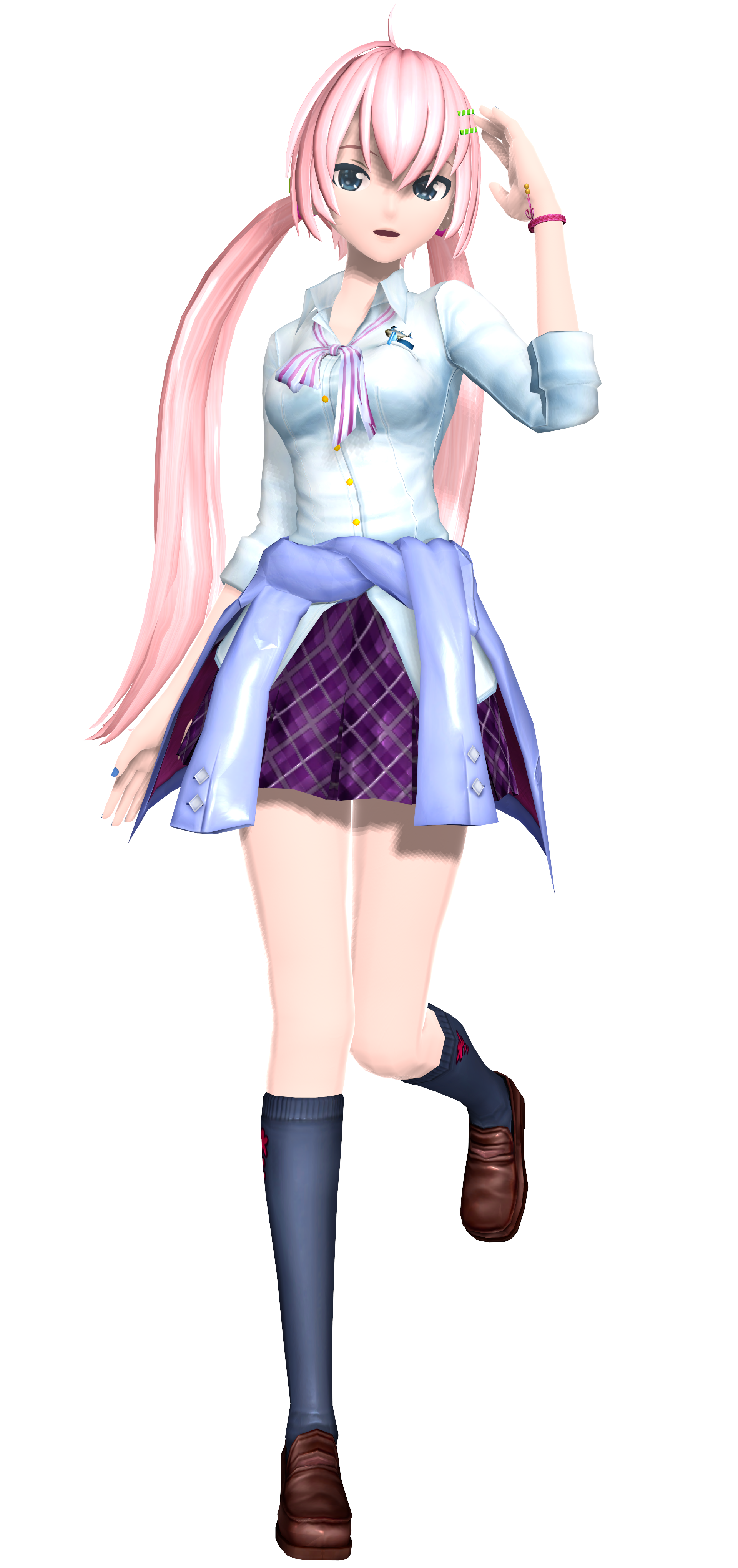 MMD DL - Miku Arcade/RPG model by NoUsernameIncluded on 