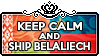Keep Calm and Ship BelaLiech by ChokorettoMilku