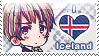 APH: I love Iceland Stamp by Chibikaede