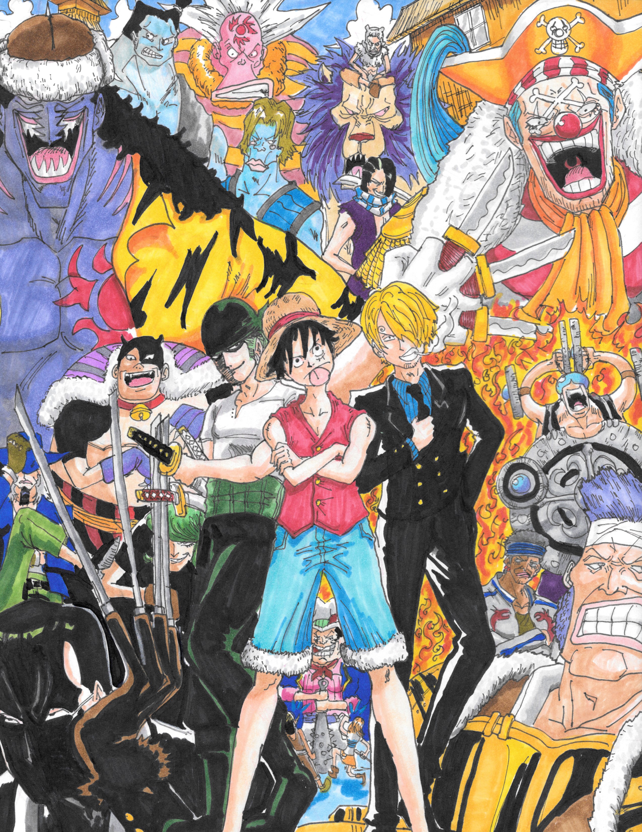 One Piece fan art by SSGJD7 on DeviantArt
