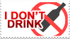 Don't Drink stamp by RichiHart