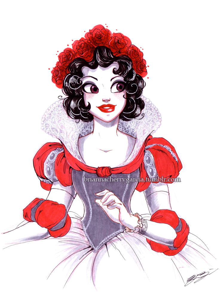 Snow White Drawings 5