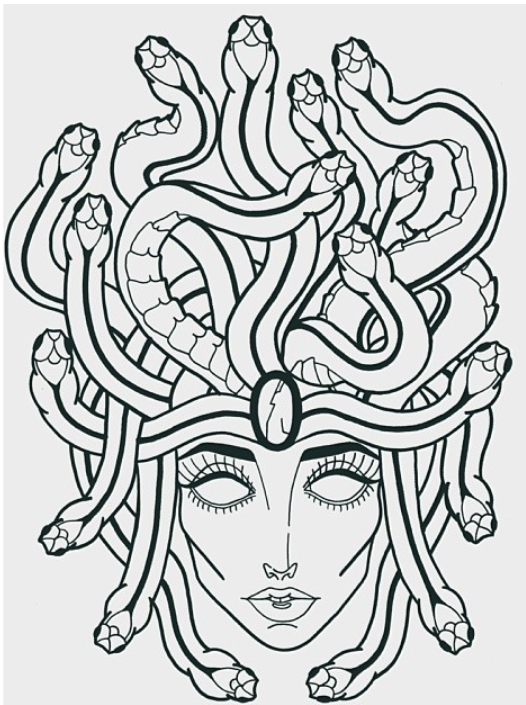 Medusa Tattoo Template by myheartforsale on DeviantArt