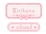 Pretty Pink Kiribans Closed Stamp by Glycyrrhizicacid