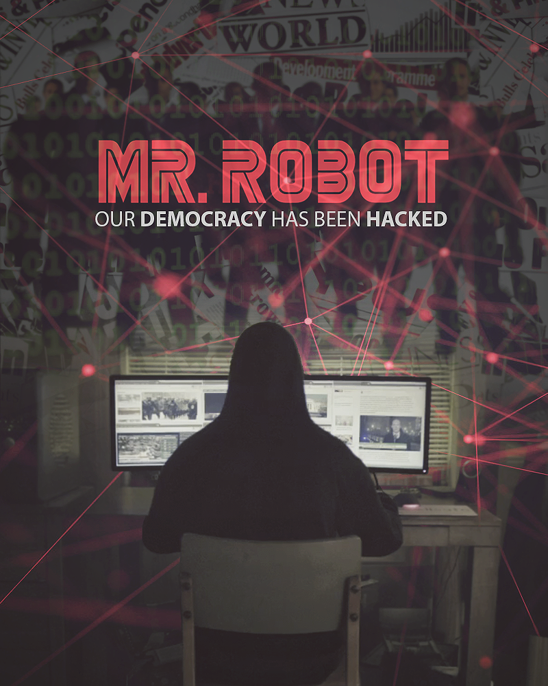Mr. Robot || Poster by TxsDesign on DeviantArt