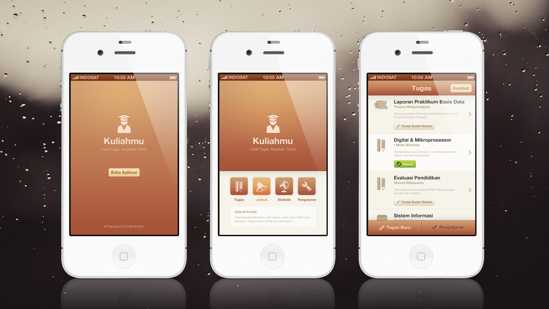 Kuliahmu App Mobile  UI UX  Design  by faizalqurni on 