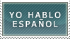 Stamp - I speak spanish by elytSoN