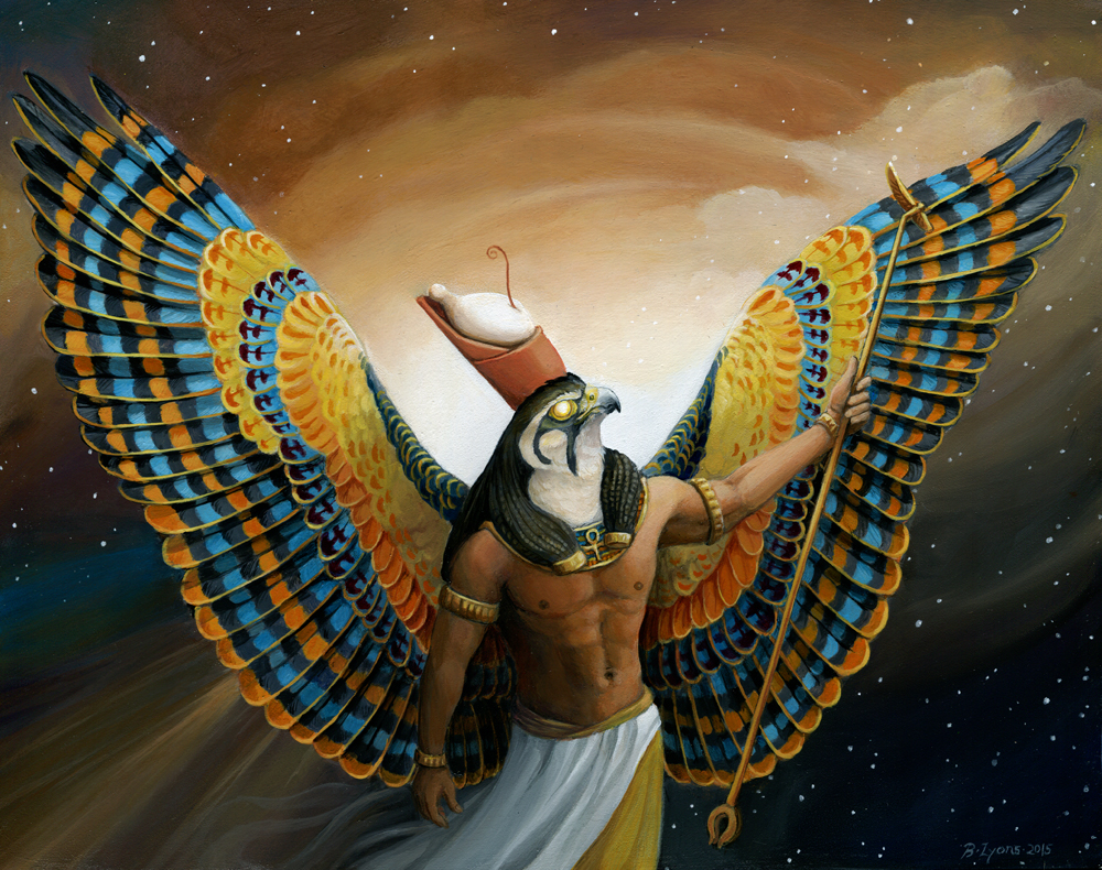 egypt Horus, il Vendicatore - by windfalcon DeviantArt (2015-2017) © dell'autore