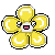 Blinking buttercup pixel icon