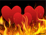 Hearts in Fire by KmyGraphic