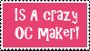 Crazy OC maker stamp by kitkatnis
