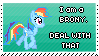 Brony Stamp by SnowSniffer