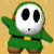 Green Shy Guy is now with you