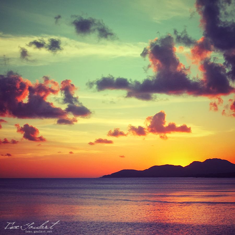 Sunset in Puerto Rico by IsacGoulart on DeviantArt