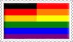 German Rainbow Stamp by engineerJR