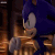 Sonic Running Emoticon 2