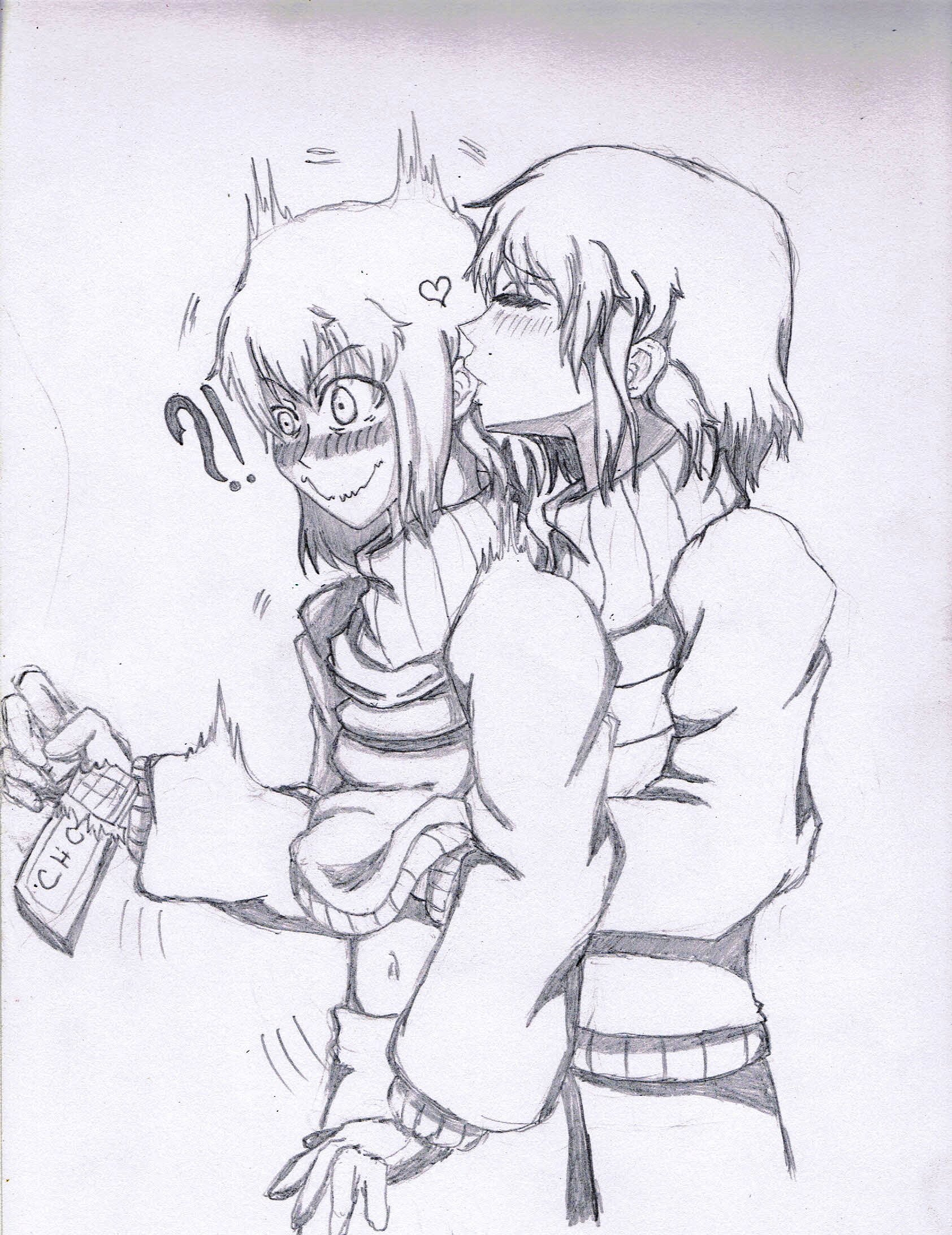 chara and frisk undertale porn