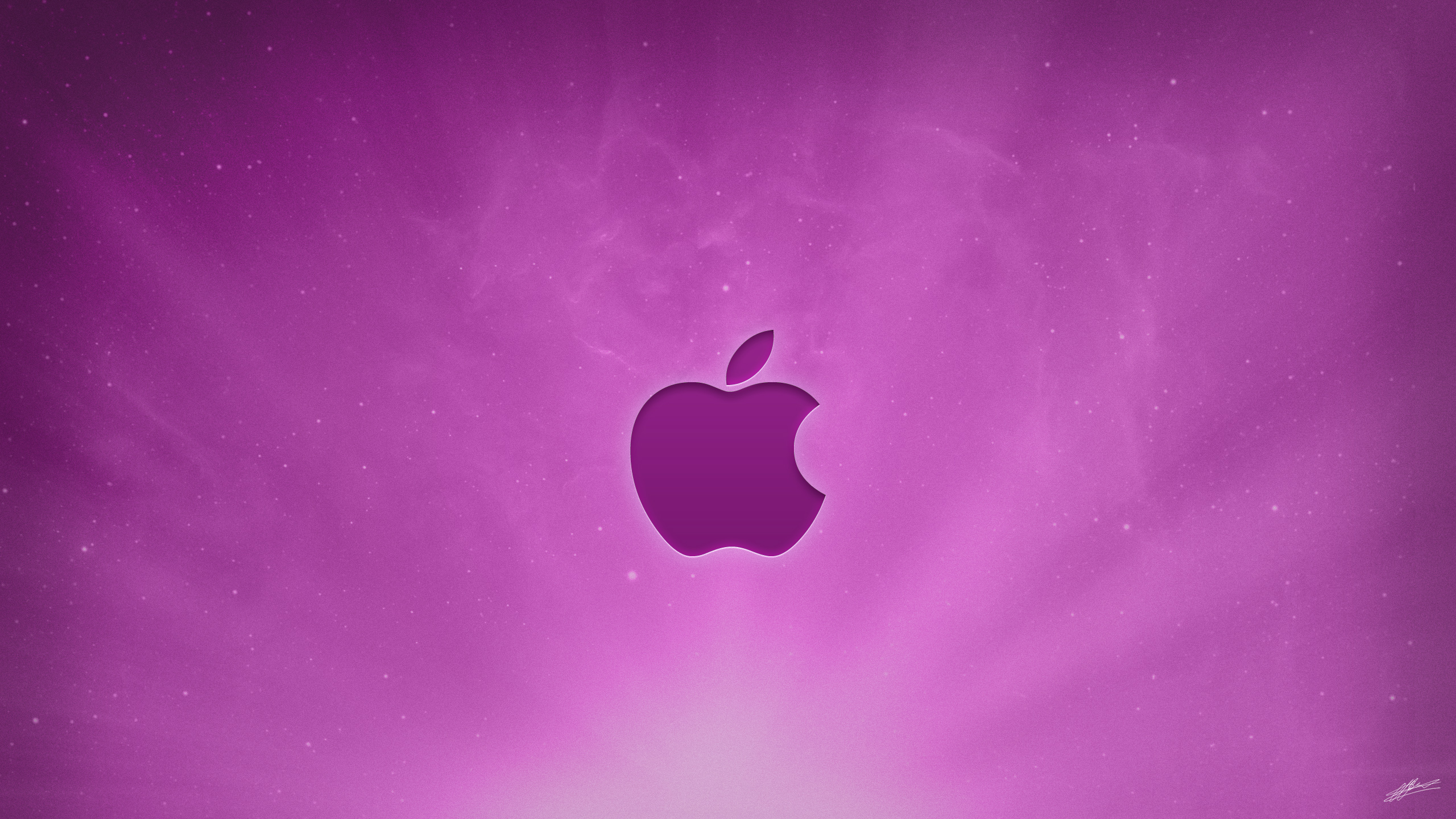 Apple iphone 4, Apple logo, Soft purple