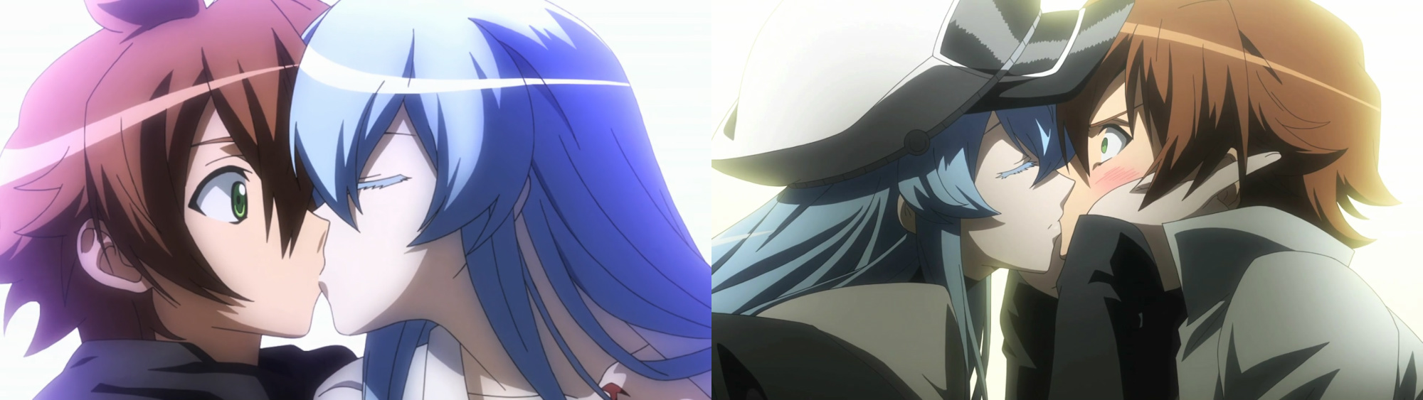 Tatsumi and Esdeath Kisses by weissdrum on DeviantArt