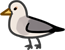 Bird - Seagull by Mothkitten