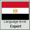 Egyptian Arabic language level EXPERT by TheFlagandAnthemGuy