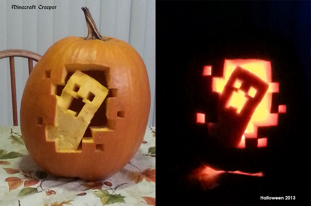 2013 Pumpkin Carving - Minecraft Creeper by hudsonvisual on DeviantArt